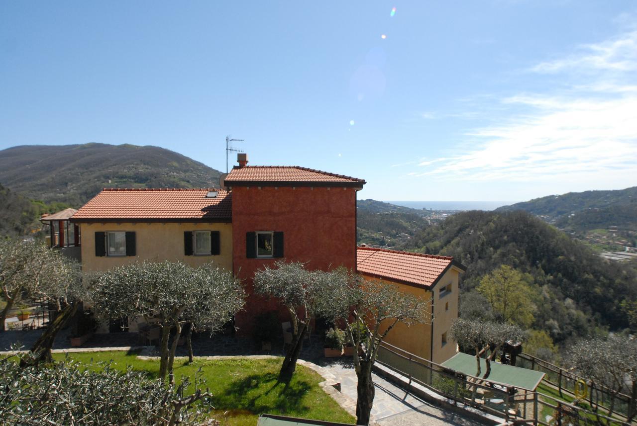 Villa Paggi Country House Carasco Exterior foto
